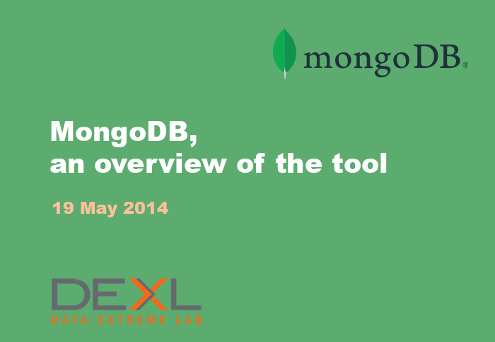 MongoDB, an overview of the tool